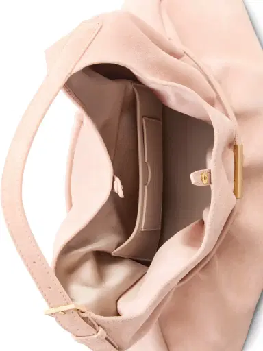 Balmain SPHYNX medium bag in suede | Thumbnail 5 Balmain SPHYNX medium bag in suede | Thumbnail 5