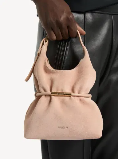 Balmain SPHYNX mini bag in suede | Thumbnail 2 Balmain SPHYNX mini bag in suede | Thumbnail 2
