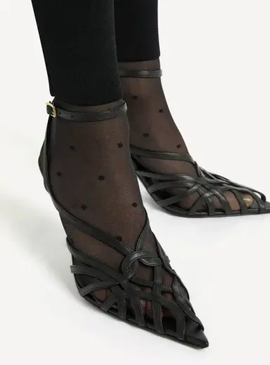 Balmain Smooth leather Cage sandals | Thumbnail 2 Balmain Smooth leather Cage sandals | Thumbnail 2