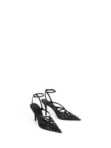 Balmain Smooth leather Cage sandals | Thumbnail 3 Balmain Smooth leather Cage sandals | Thumbnail 3