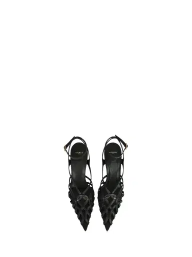 Balmain Smooth leather Cage sandals | Thumbnail 6 Balmain Smooth leather Cage sandals | Thumbnail 6