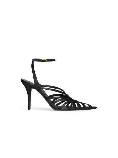 Balmain Smooth leather Cage sandals | Thumbnail 1 Balmain Smooth leather Cage sandals | Thumbnail 1