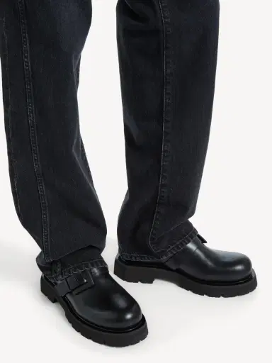 Balmain Anthem loafers in glazed leather | Thumbnail 2 Balmain Anthem loafers in glazed leather | Thumbnail 2