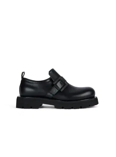 Balmain Anthem loafers in glazed leather | Thumbnail 1 Balmain Anthem loafers in glazed leather | Thumbnail 1