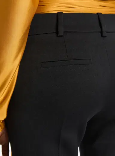 Balmain Low-waisted wool satin trousers | Thumbnail 4 Balmain Low-waisted wool satin trousers | Thumbnail 4