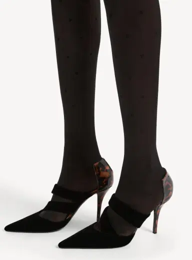 Balmain Velvet and printed patent leather pumps | Thumbnail 2 Balmain Velvet and printed patent leather pumps | Thumbnail 2