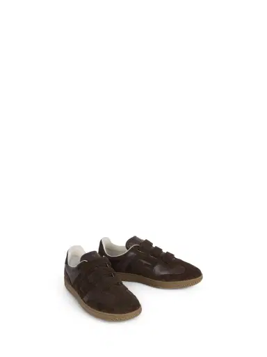 Balmain Swan sneakers in smooth leather and suede | Thumbnail 3 Balmain Swan sneakers in smooth leather and suede | Thumbnail 3
