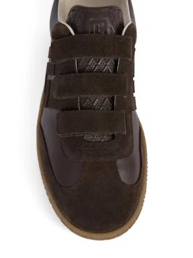 Balmain Swan sneakers in smooth leather and suede | Thumbnail 5 Balmain Swan sneakers in smooth leather and suede | Thumbnail 5