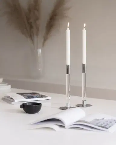 Orrefors Lumiere Candlesticks, Set of 2 | Thumbnail 2 Orrefors Lumiere Candlesticks, Set of 2 | Thumbnail 2