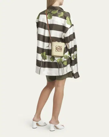 LOEWE x Paula's Ibiza Anagram Pocket Crossbody Bag in Iraca Palm | Thumbnail 5 LOEWE x Paula's Ibiza Anagram Pocket Crossbody Bag in Iraca Palm | Thumbnail 5