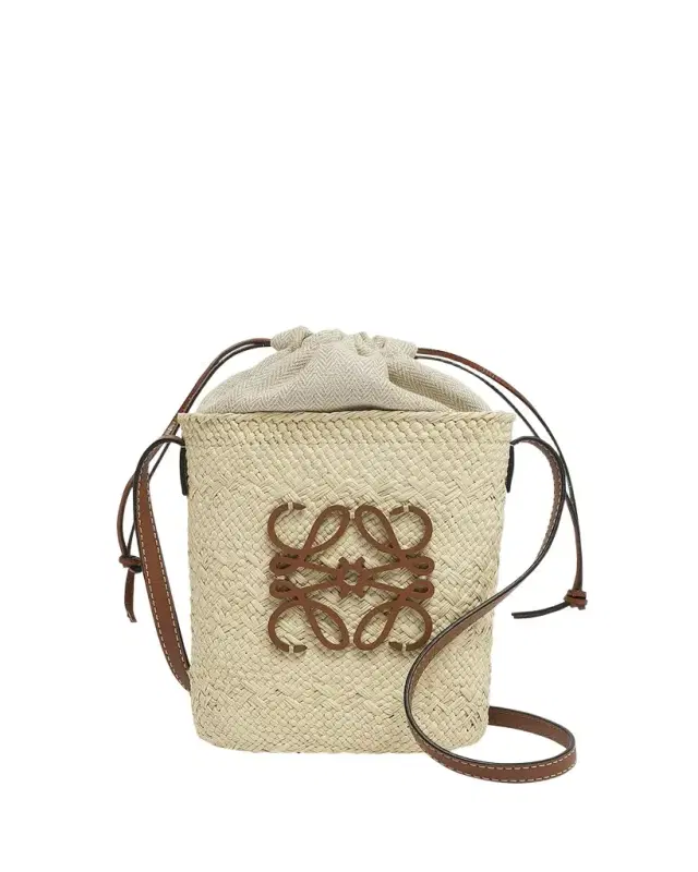 x Paula's Ibiza Anagram Pocket Crossbody Bag in Iraca Palm x Paula's Ibiza Anagram Pocket Crossbody Bag in Iraca Palm