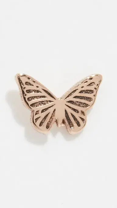 Zoë Chicco 14k Gold Itty Bitty Butterfly Single Stud Earring Yellow Gold One Size | Thumbnail 2 Zoë Chicco 14k Gold Itty Bitty Butterfly Single Stud Earring Yellow Gold One Size | Thumbnail 2