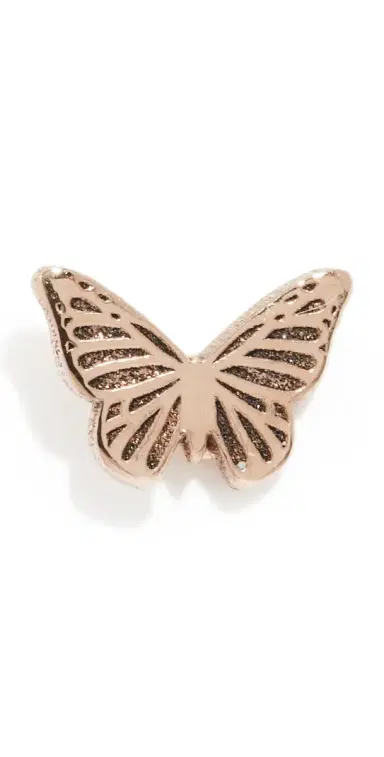 Zoë Chicco 14k Gold Itty Bitty Butterfly Single Stud Earring Yellow Gold One Size | Thumbnail 1 Zoë Chicco 14k Gold Itty Bitty Butterfly Single Stud Earring Yellow Gold One Size | Thumbnail 1