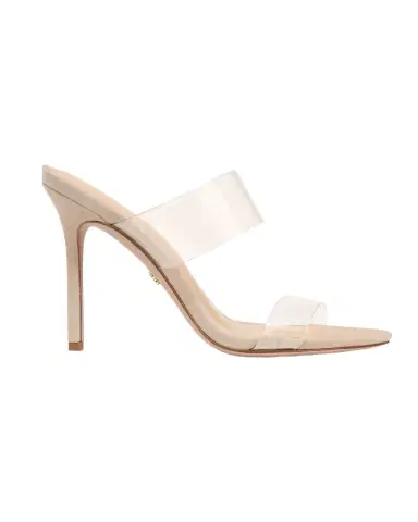 Veronica Beard Asha Transparent Dual-Band Slide Sandals | Thumbnail 1 Veronica Beard Asha Transparent Dual-Band Slide Sandals | Thumbnail 1