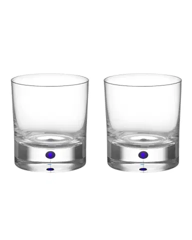 Orrefors Intermezzo Blue Old-Fashioned Glasses, Set of 2 | Thumbnail 1 Orrefors Intermezzo Blue Old-Fashioned Glasses, Set of 2 | Thumbnail 1
