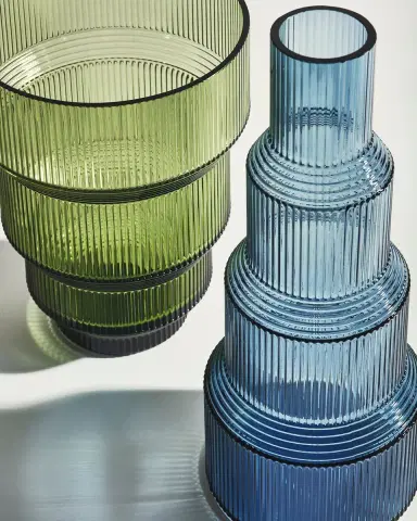 Kosta Boda Blue Pavilion Vase | Thumbnail 2 Kosta Boda Blue Pavilion Vase | Thumbnail 2