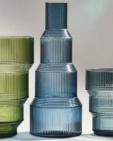 Kosta Boda Blue Pavilion Vase | Thumbnail 3 Kosta Boda Blue Pavilion Vase | Thumbnail 3
