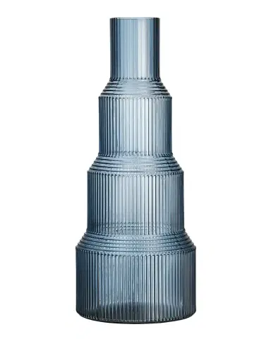 Kosta Boda Blue Pavilion Vase | Thumbnail 1 Kosta Boda Blue Pavilion Vase | Thumbnail 1