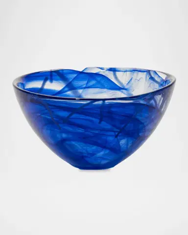 Kosta Boda Contrast Bowl Blue, Medium | Thumbnail 2 Kosta Boda Contrast Bowl Blue, Medium | Thumbnail 2