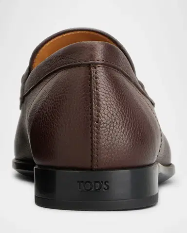 Tod's Men's Mocassino Gomma Leggera Leather Penny Loafers | Thumbnail 2 Tod's Men's Mocassino Gomma Leggera Leather Penny Loafers | Thumbnail 2