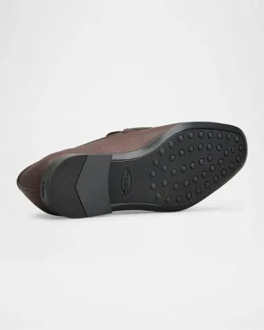 Tod's Men's Mocassino Gomma Leggera Leather Penny Loafers | Thumbnail 5 Tod's Men's Mocassino Gomma Leggera Leather Penny Loafers | Thumbnail 5