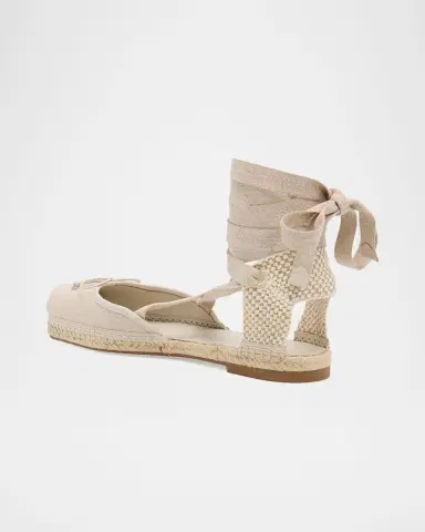 Christian Louboutin Cassiadrilla Canvas Lace-Up Espadrilles | Thumbnail 2 Christian Louboutin Cassiadrilla Canvas Lace-Up Espadrilles | Thumbnail 2