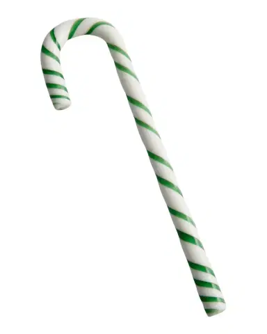 Kosta Boda Polka Candy Cane Christmas Decoration | Thumbnail 1 Kosta Boda Polka Candy Cane Christmas Decoration | Thumbnail 1