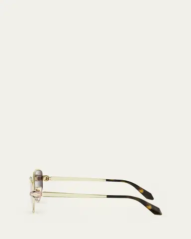 BVLGARI Serpenti Forever 55mm Metal Oval Sunglasses | Thumbnail 5 BVLGARI Serpenti Forever 55mm Metal Oval Sunglasses | Thumbnail 5