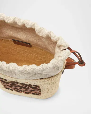 LOEWE x Paula's Ibiza Anagram Pocket Crossbody Bag in Iraca Palm | Thumbnail 4 LOEWE x Paula's Ibiza Anagram Pocket Crossbody Bag in Iraca Palm | Thumbnail 4