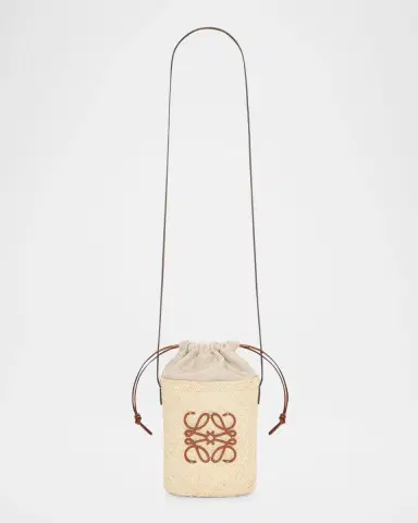LOEWE x Paula's Ibiza Anagram Pocket Crossbody Bag in Iraca Palm | Thumbnail 6 LOEWE x Paula's Ibiza Anagram Pocket Crossbody Bag in Iraca Palm | Thumbnail 6