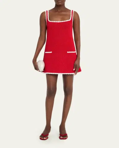 SEROYA Brianna Crochet Mini Dress | Thumbnail 2 SEROYA Brianna Crochet Mini Dress | Thumbnail 2