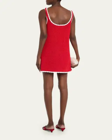 SEROYA Brianna Crochet Mini Dress | Thumbnail 3 SEROYA Brianna Crochet Mini Dress | Thumbnail 3