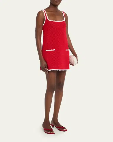 SEROYA Brianna Crochet Mini Dress | Thumbnail 4 SEROYA Brianna Crochet Mini Dress | Thumbnail 4