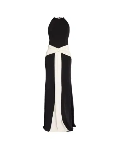 The New Arrivals by Ilkyaz Ozel Euphorie Jersey Halter Gown | Thumbnail 1 The New Arrivals by Ilkyaz Ozel Euphorie Jersey Halter Gown | Thumbnail 1