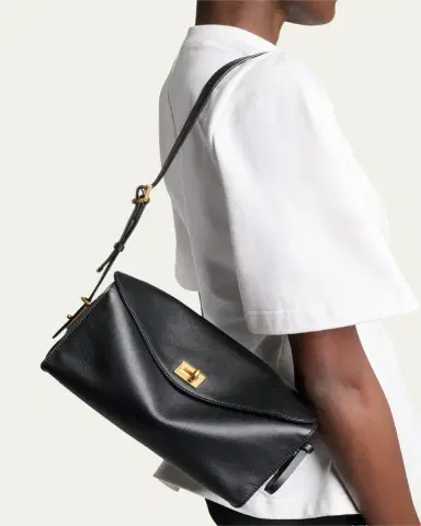 Balenciaga Le 7 Medium Leather Shoulder Bag | Thumbnail 2 Balenciaga Le 7 Medium Leather Shoulder Bag | Thumbnail 2