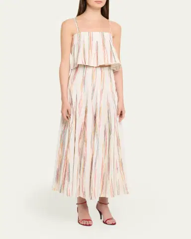 Rosie Assoulin Million Pleats Midi Skirt | Thumbnail 2 Rosie Assoulin Million Pleats Midi Skirt | Thumbnail 2