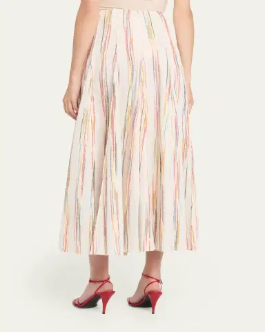 Rosie Assoulin Million Pleats Midi Skirt | Thumbnail 3 Rosie Assoulin Million Pleats Midi Skirt | Thumbnail 3