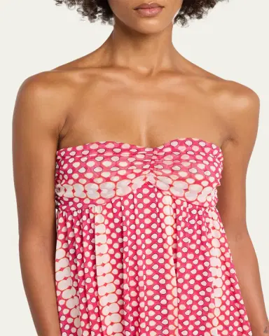 Diane von Furstenberg Joanne Tiered Polka Dot Maxi Dress | Thumbnail 5 Diane von Furstenberg Joanne Tiered Polka Dot Maxi Dress | Thumbnail 5