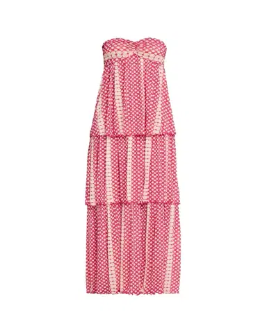 Diane von Furstenberg Joanne Tiered Polka Dot Maxi Dress | Thumbnail 1 Diane von Furstenberg Joanne Tiered Polka Dot Maxi Dress | Thumbnail 1