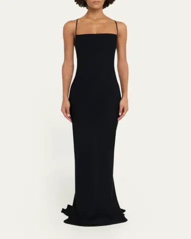 Diane von Furstenberg Stanton Backless Bodycon Stretch Satin Gown | Thumbnail 2 Diane von Furstenberg Stanton Backless Bodycon Stretch Satin Gown | Thumbnail 2