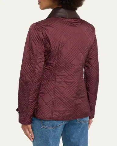 Burberry Fernleigh Check Quilted Slim Jacket | Thumbnail 3 Burberry Fernleigh Check Quilted Slim Jacket | Thumbnail 3
