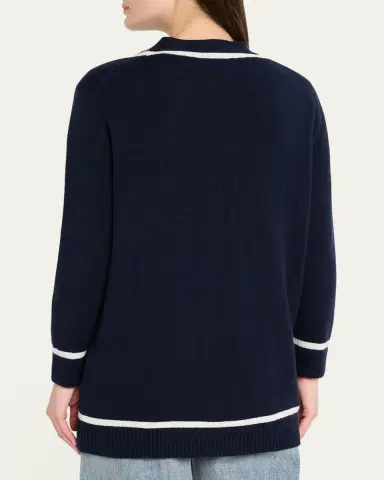 Libertine Cashmere Trompe L'oeil Cardigan | Thumbnail 3 Libertine Cashmere Trompe L'oeil Cardigan | Thumbnail 3