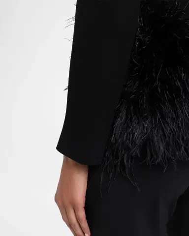 Libertine Feathered Single-Breasted Jacket | Thumbnail 5 Libertine Feathered Single-Breasted Jacket | Thumbnail 5