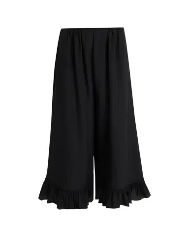 Chloé Flared Hem Silk Trousers | Thumbnail 1 Chloé Flared Hem Silk Trousers | Thumbnail 1