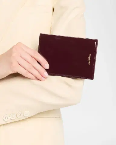 Saint Laurent Patent Leather Passport Case | Thumbnail 2 Saint Laurent Patent Leather Passport Case | Thumbnail 2