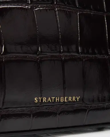 Strathberry Mini Croc-Embossed Leather Tote Bag | Thumbnail 6 Strathberry Mini Croc-Embossed Leather Tote Bag | Thumbnail 6
