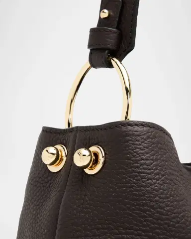 STRATHBERRY Lana Grain Leather Hobo Bag | Thumbnail 6 STRATHBERRY Lana Grain Leather Hobo Bag | Thumbnail 6