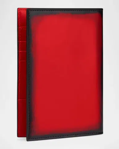 Christian Louboutin Men's Canopy Leather Passport Holder | Thumbnail 3 Christian Louboutin Men's Canopy Leather Passport Holder | Thumbnail 3