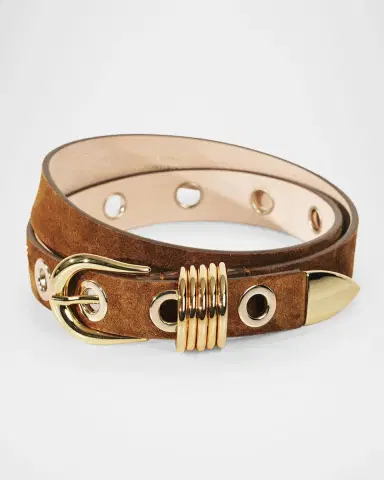 Déhanche 10 Rivet Suede Belt | Thumbnail 2 Déhanche 10 Rivet Suede Belt | Thumbnail 2