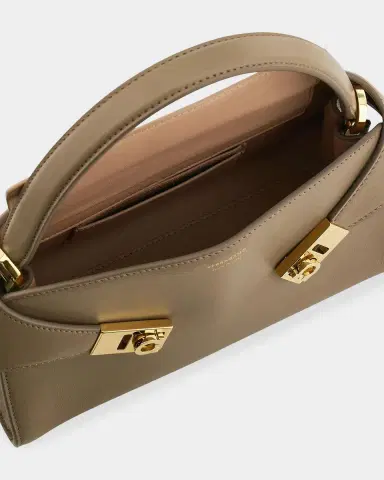 Ferragamo Soft Hug Extra-Small Gancini Leather Top Handle Bag | Thumbnail 4 Ferragamo Soft Hug Extra-Small Gancini Leather Top Handle Bag | Thumbnail 4